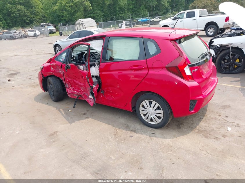 2016 Honda Fit Lx VIN: JHMGK5H58GX005405 Lot: 45601701