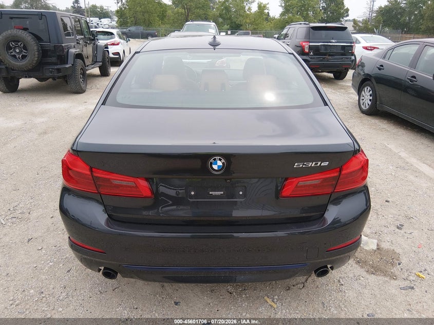 2019 BMW 530E xDrive Iperformance VIN: WBAJB1C53KB376630 Lot: 45601706