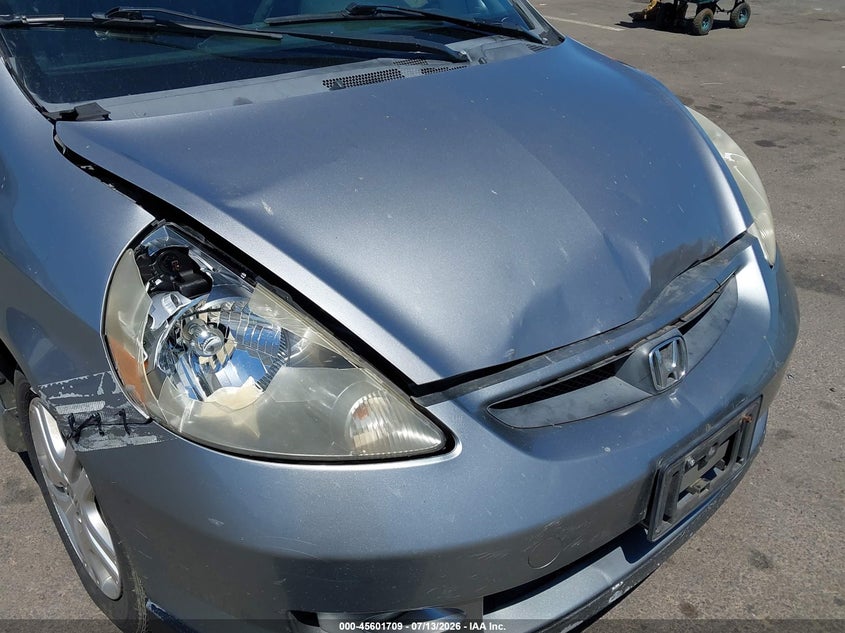 2007 Honda Fit Sport VIN: JHMGD37657S063154 Lot: 45601709