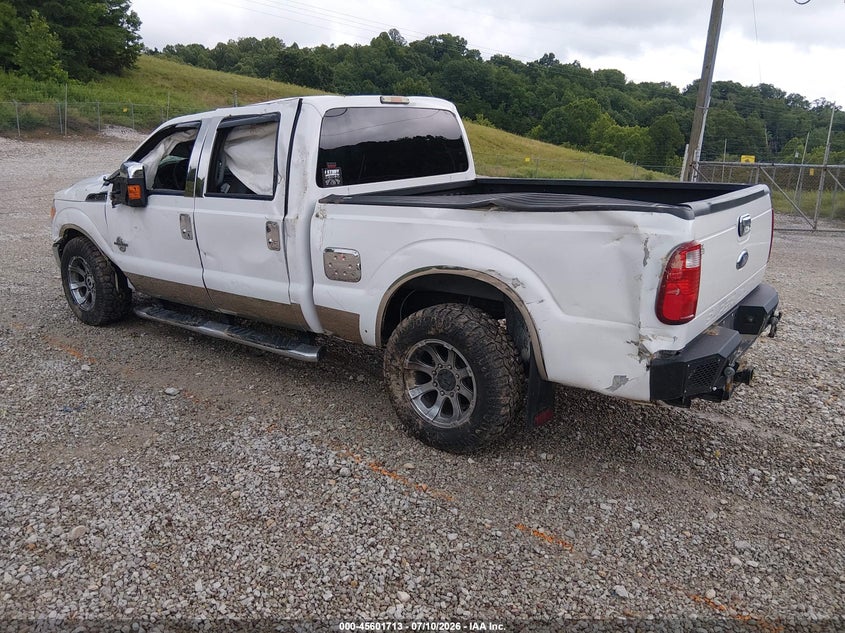 Vin: 1ft7w2bt4ged13811, lot: 46100137, ford f-250 xlt 20163