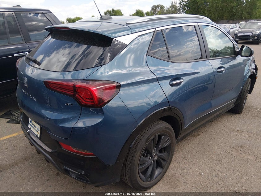 Vin: kl4amesl9rb195198, lot: 46100140, buick encore gx sport touring awd 20244