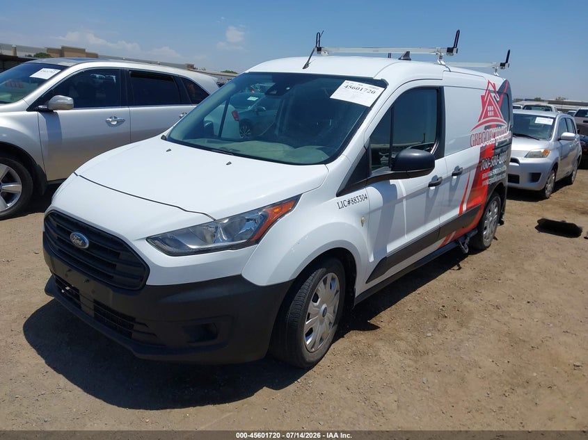 Vin: nm0ls7e21l1470950, lot: 46100143, ford transit connect xl 20202