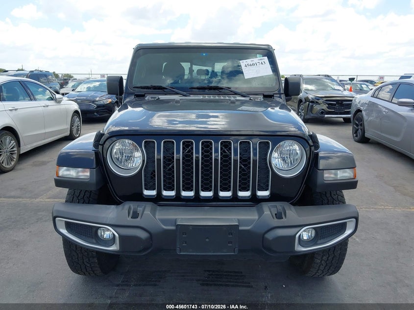 2022 Jeep Gladiator Overland 4X4 VIN: 1C6HJTFG6NL183293 Lot: 45601743