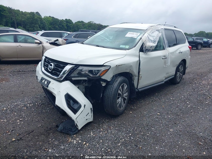 Vin: 5n1dr2mmxhc681497, lot: 46100167, nissan pathfinder s 20172
