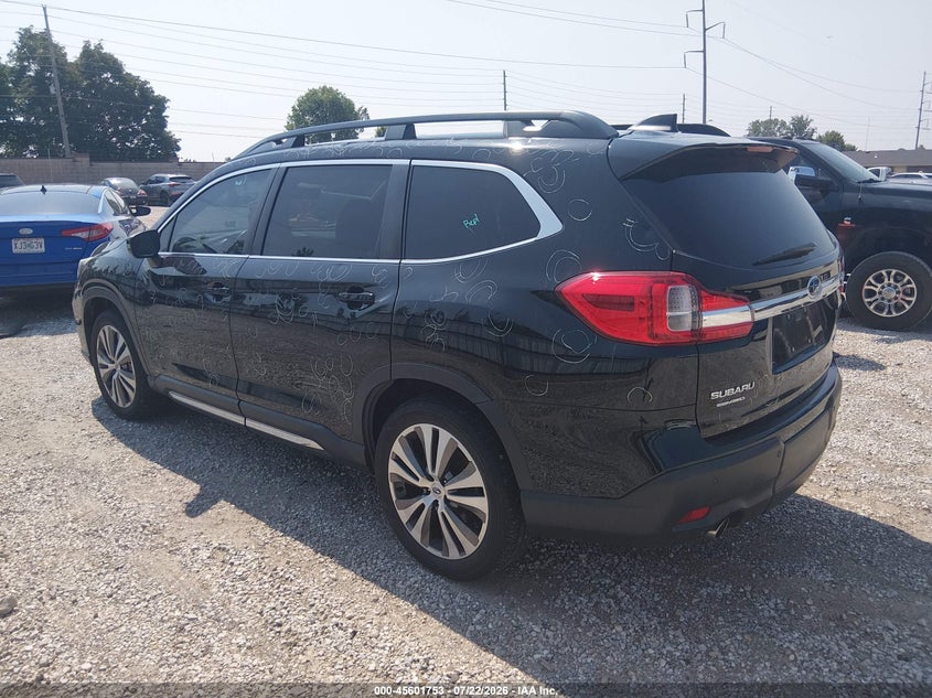 Vin: 4s4wmapdxm3472283, lot: 46100176, subaru ascent limited 20213
