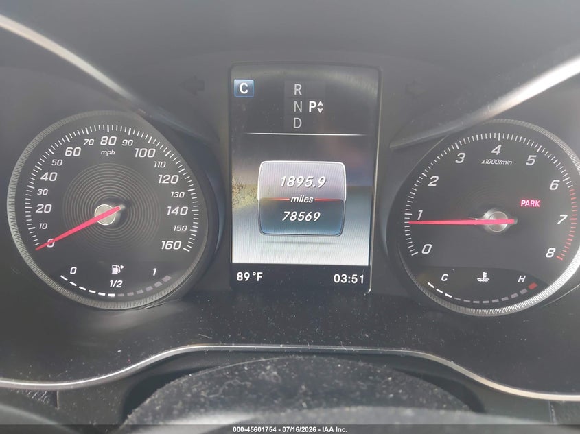 2019 Mercedes-Benz Glc 300 4Matic VIN: WDC0G4KB3KF659993 Lot: 45601754