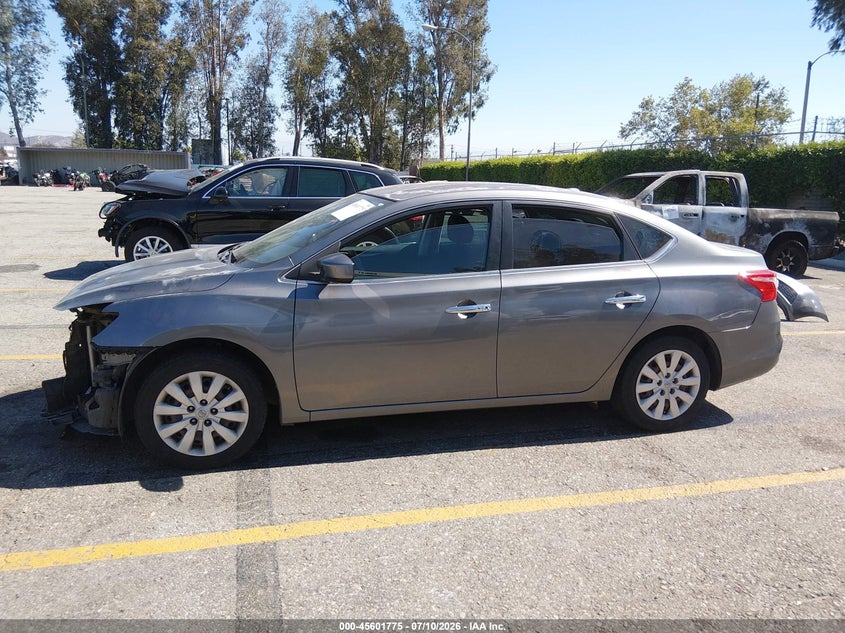 2016 Nissan Sentra Sv VIN: 3N1AB7AP3GY209349 Lot: 45601775