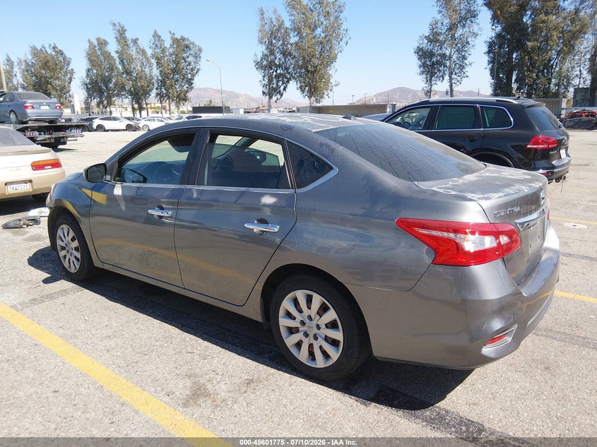 2016 NISSAN SENTRA auction photo 3