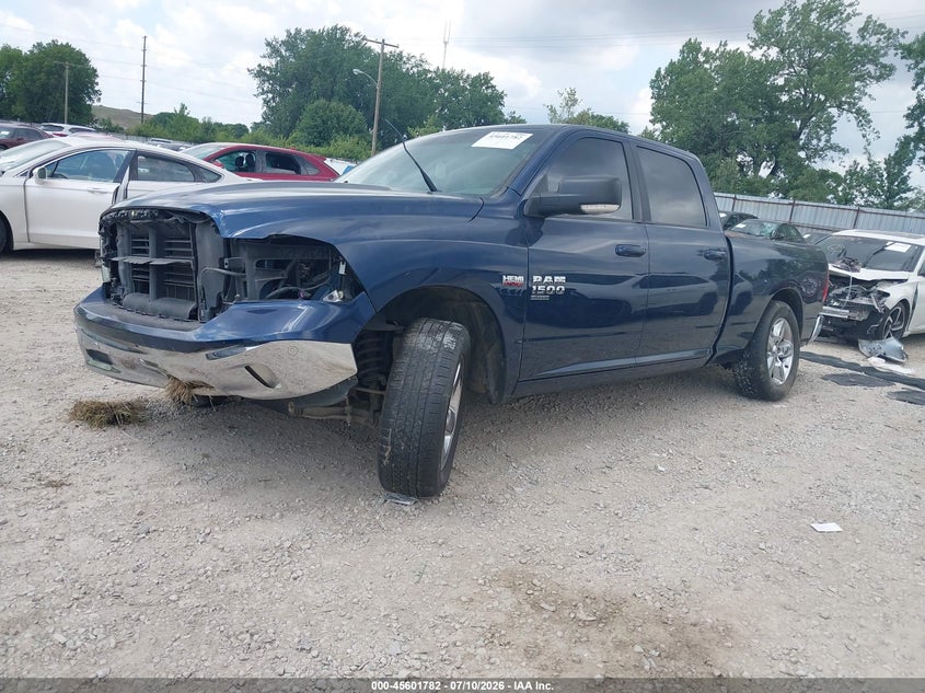 2019 RAM 1500, Front End, IAAI, VIN 1C6RR7TT9KS684105 — photo 2