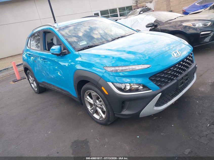 2023 Hyundai Kona Sel, Удар сзади, IAAI, VIN KM8K62AB8PU957994