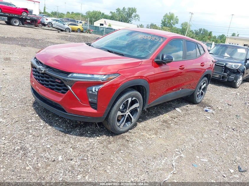 2024 Chevrolet Trax, Flood, IAAI, VIN KL77LGE25RC214547 — photo 2