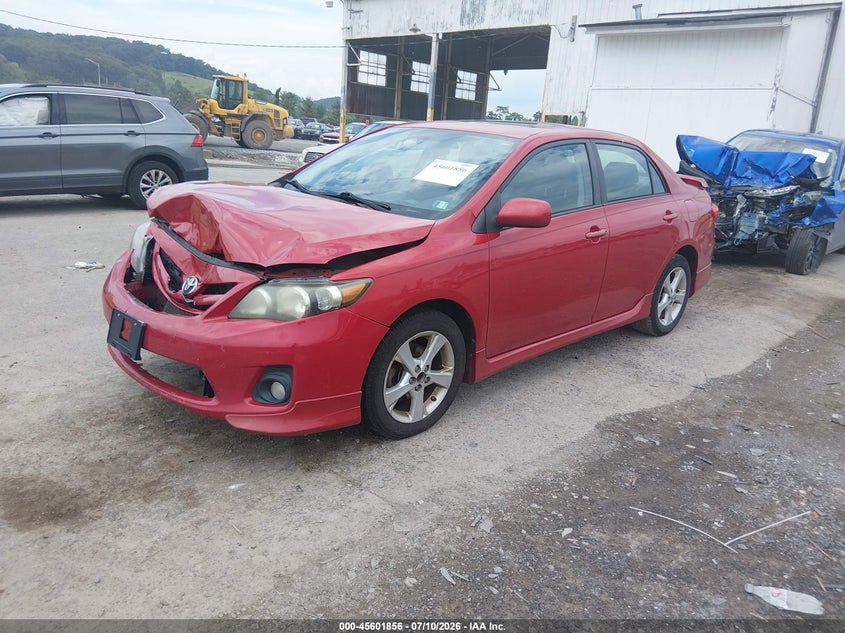 2012 Toyota Corolla, Front End, IAAI, VIN 2T1BU4EE3CC877049 — photo 2