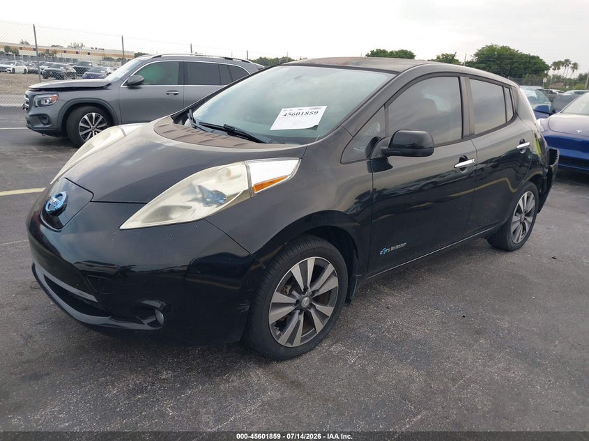 2015 Nissan Leaf Sl VIN: 1N4AZ0CP7FC311747 Lot: 45601859