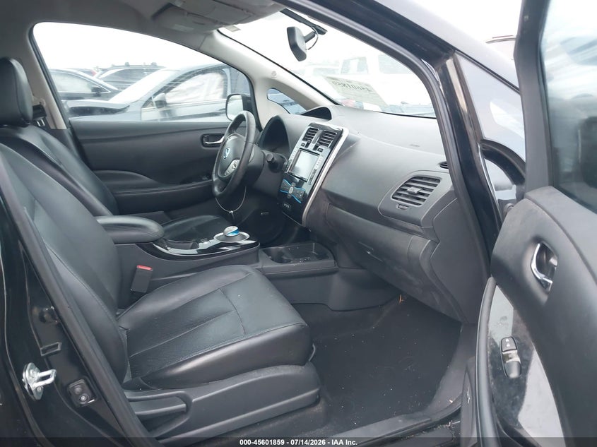 2015 Nissan Leaf Sl VIN: 1N4AZ0CP7FC311747 Lot: 45601859