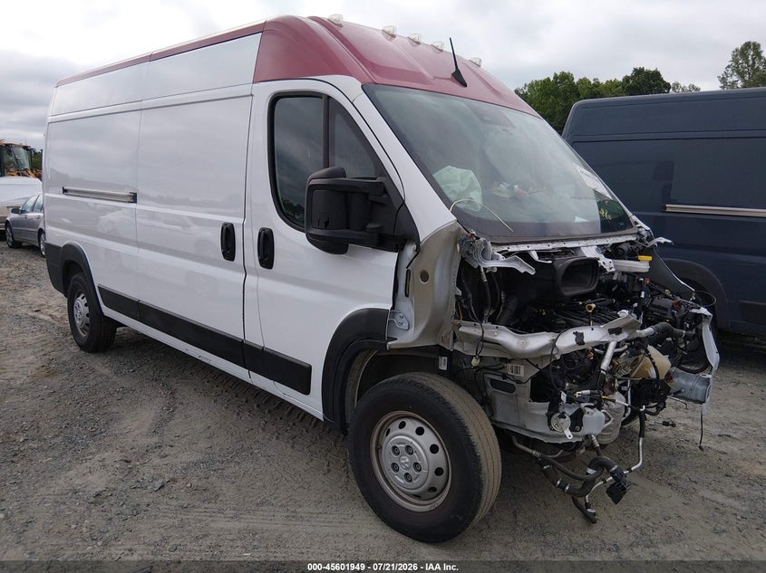 Vin: 3c6lrvdg6pe550559, lot: 46100372, ram promaster 2500 high roof 159 wb 2023 img_1