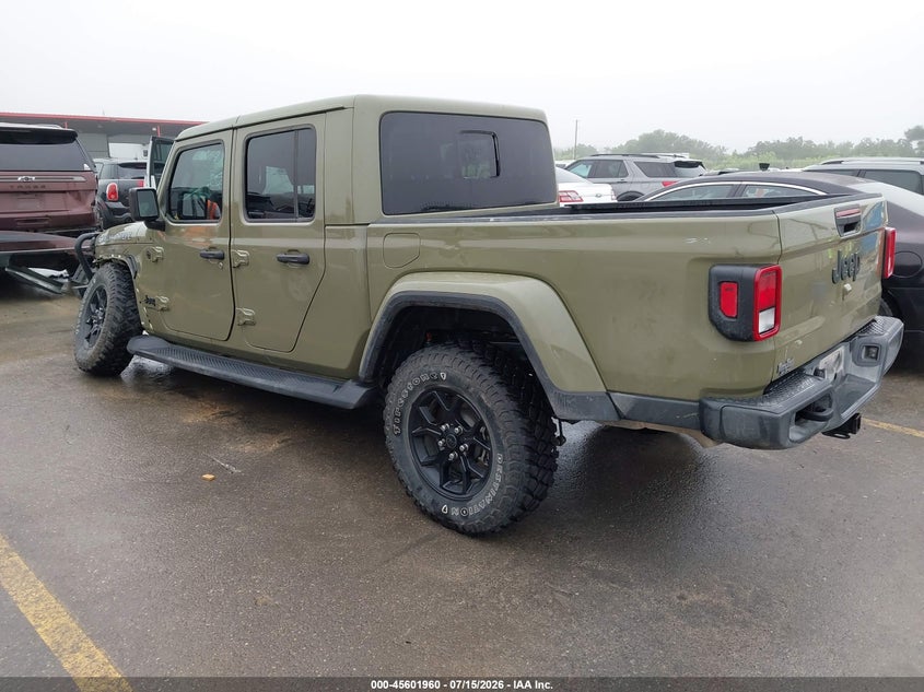 Vin: 1c6pjtag8sl549432, lot: 46100383, jeep gladiator high tide 20253