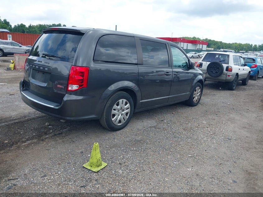 Vin: 2c4rdgbg3jr162923, lot: 46100384, dodge grand caravan se 20184