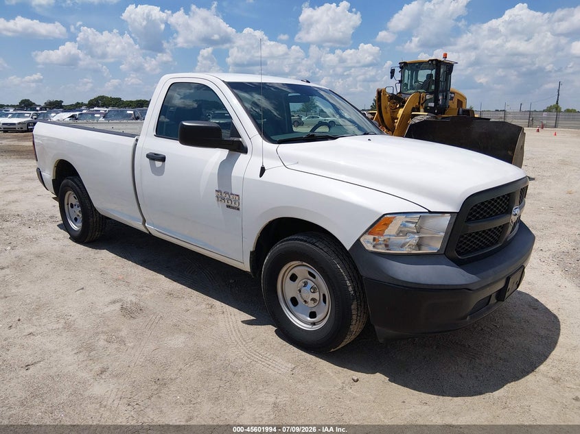 Vin: 3c6jr6dg7kg503972, lot: 46100417, ram 1500 classic tradesman  4x2 8' box 20191
