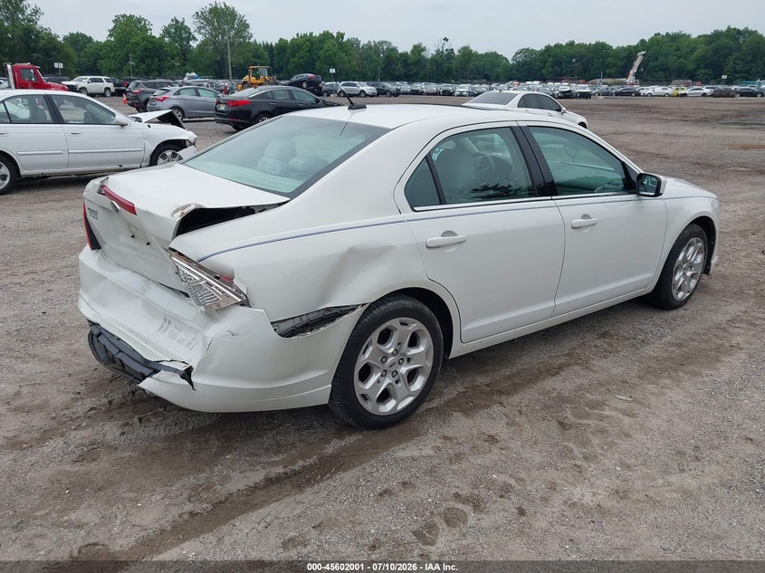Vin: 3fahp0ha3br346452, lot: 46100424, ford fusion se 20114