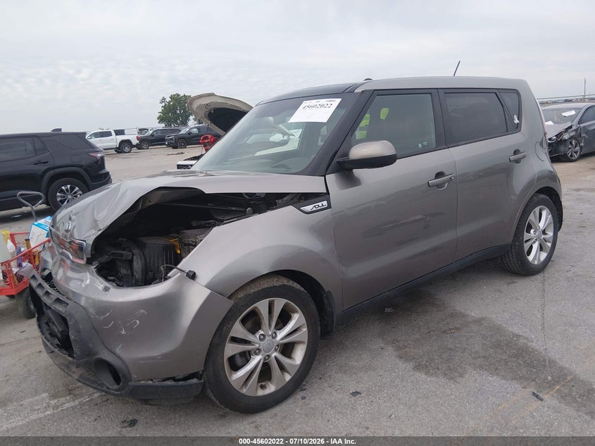 2015 Kia Soul, Front End, IAAI, VIN KNDJP3A54F7174360 — photo 2