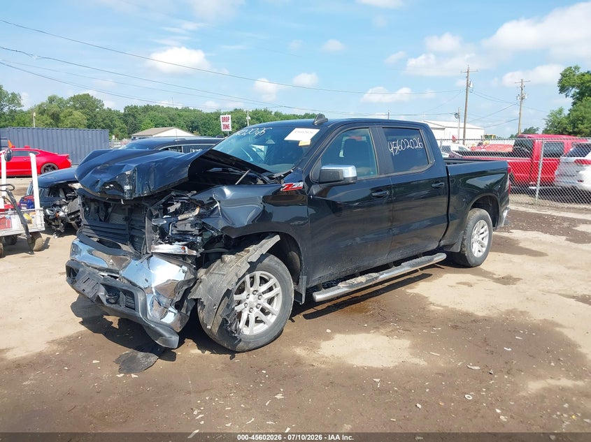 2020 Chevrolet Silverado 1500 4Wd Short Bed Lt, Front End, IAAI, VIN 1GCUYDED6LZ349029 — photo 2