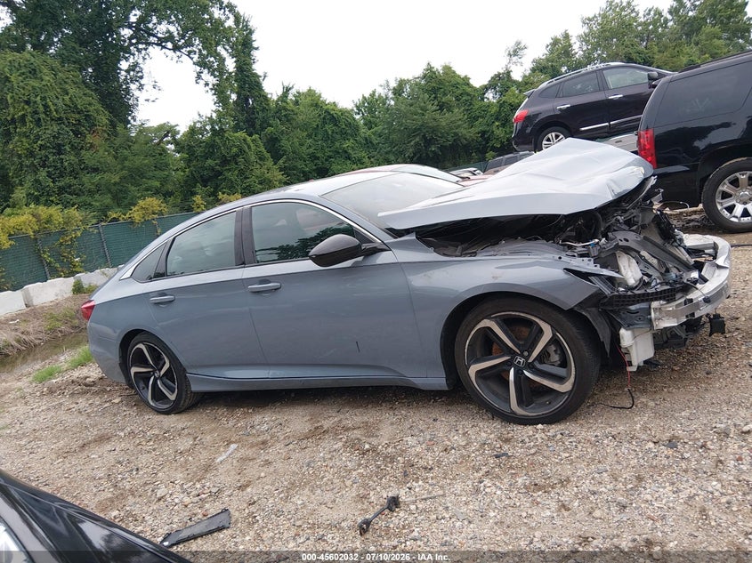 2022 Honda Accord Sport VIN: 1HGCV1F3XNA005974 Lot: 45602032