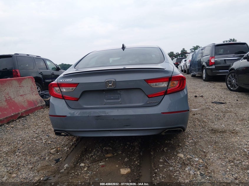 2022 Honda Accord Sport VIN: 1HGCV1F3XNA005974 Lot: 45602032