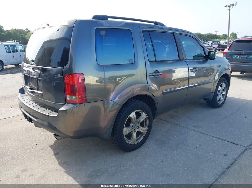 Vin: 5fnyf3h50fb021444, lot: 46100466, honda pilot ex-l 20154