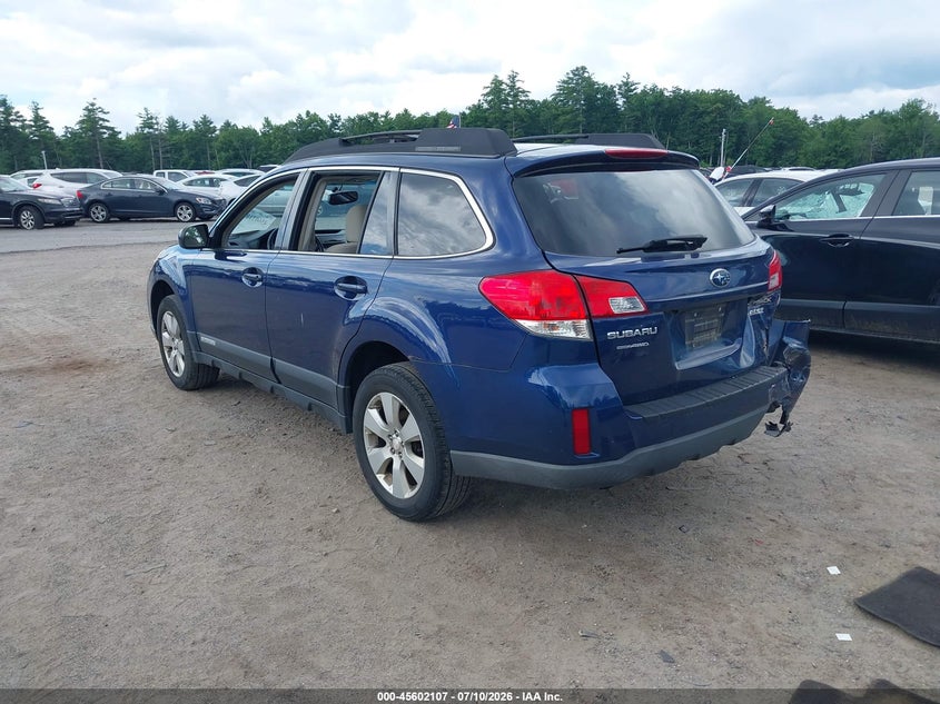 Vin: 4s4brbgc5b3410896, lot: 46100529, subaru outback 2.5i premium 20113