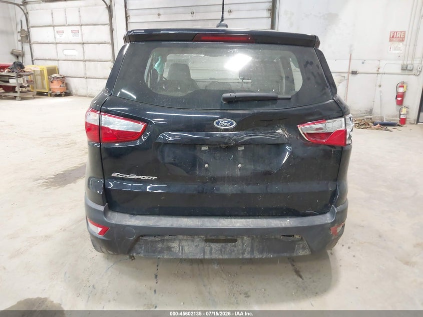 2021 Ford Ecosport S VIN: MAJ3S2FE2MC453245 Lot: 45602135
