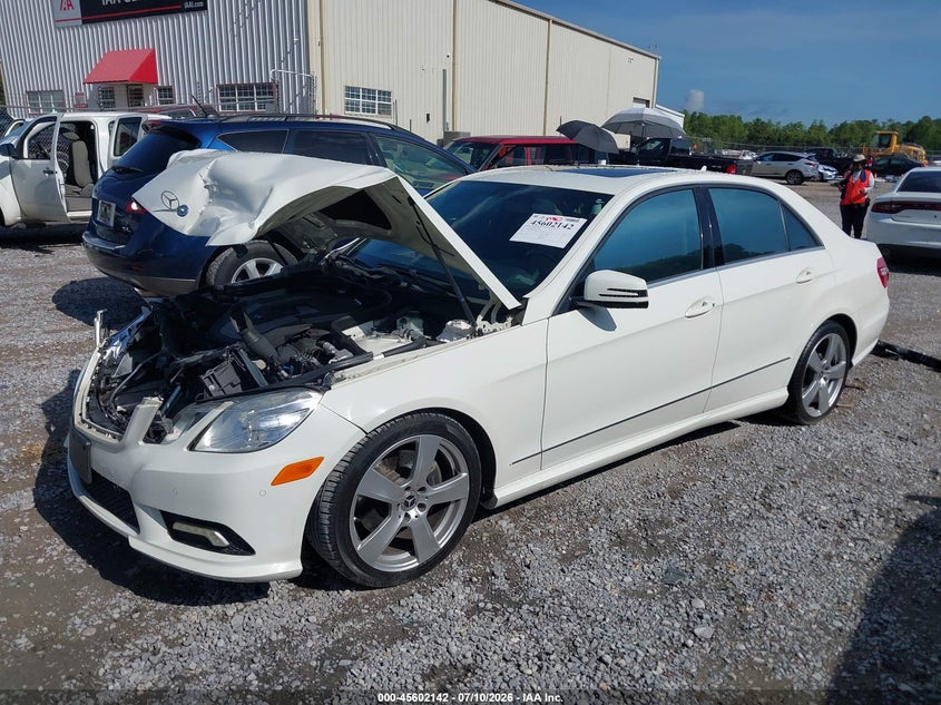 2011 Mercedes-Benz E-klasse, Front End, IAAI, VIN WDDHF5GB2BA473245 — photo 2