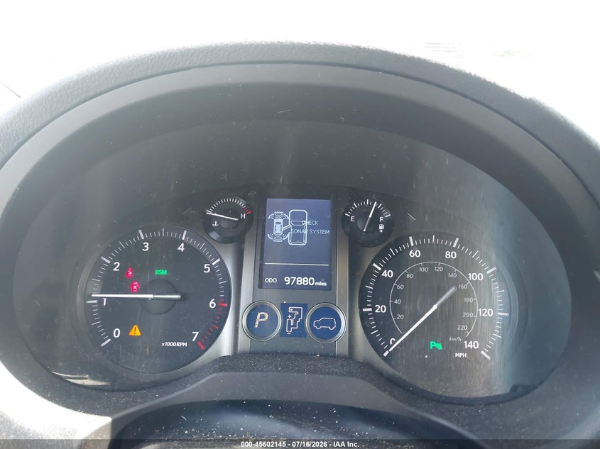 2016 Lexus Gx 460 VIN: JTJBM7FX8G5144268 Lot: 45602145