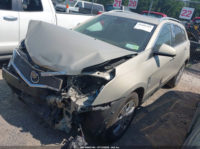 Vin: 3gyfnae31cs510580, lot: 46100587, cadillac srx luxury collection 20122