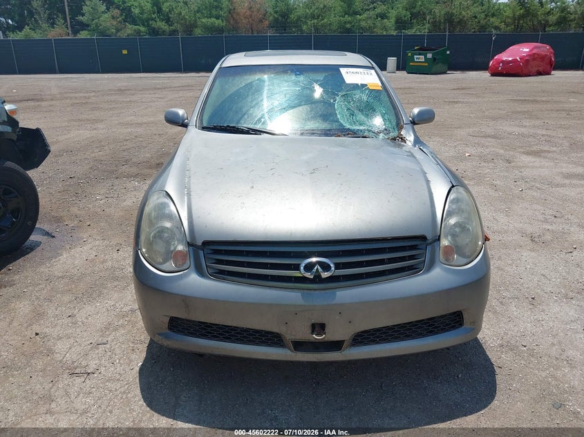 2006 Infiniti G35X VIN: JNKCV51F56M600964 Lot: 45602222