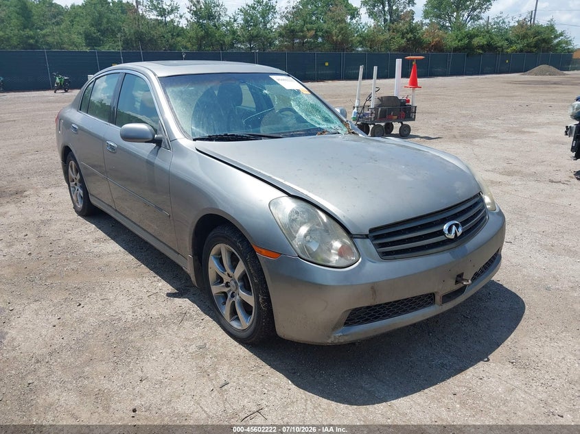 2006 INFINITI G35X auction photo 1