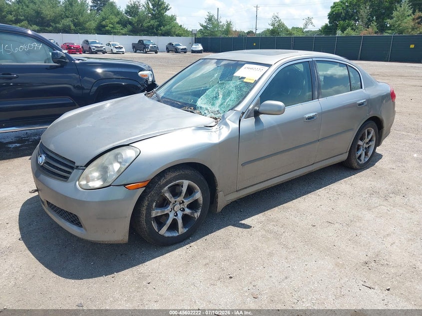 2006 INFINITI G35X auction photo 2