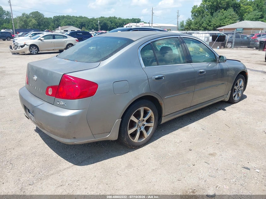 2006 INFINITI G35X auction photo 4