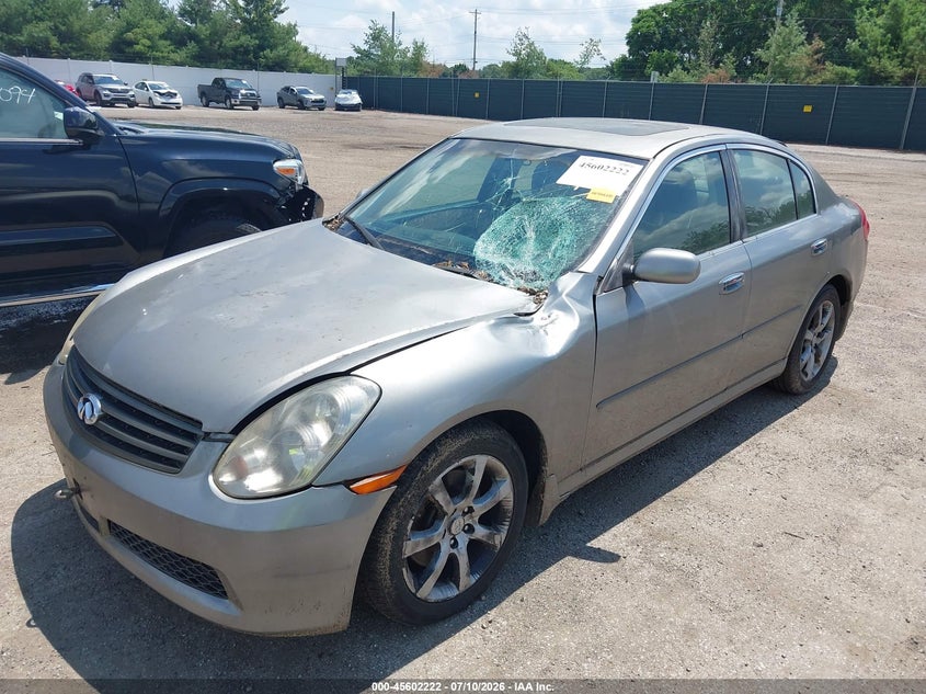 2006 INFINITI G35X auction photo 6
