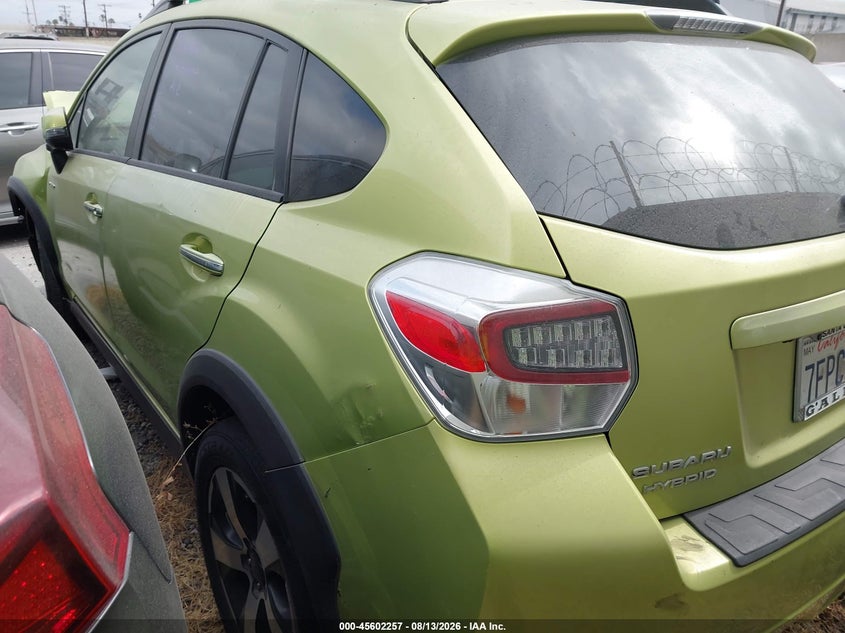 2014 SUBARU XV CROSSTREK HYBRID auction photo 3