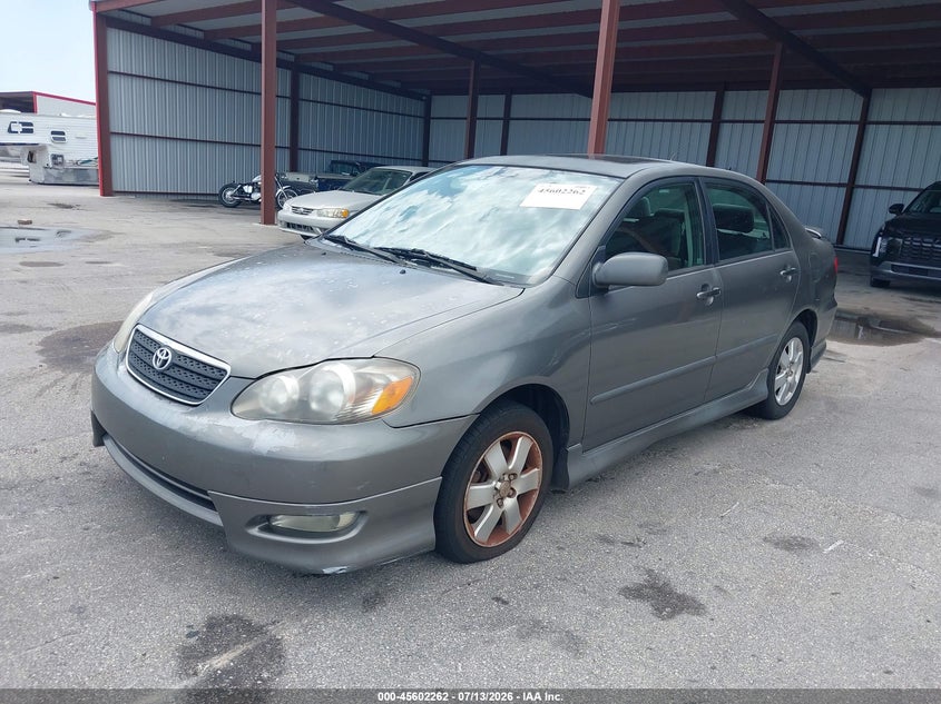 2008 Toyota Corolla, Обычный износ, IAAI, VIN 2T1BR32E58C875522 — фото 2
