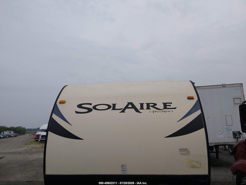 2015 FOREST RIVER PALOMINO SOLAIRE 318TSBHK TRAVEL TRAILER auction photo 6
