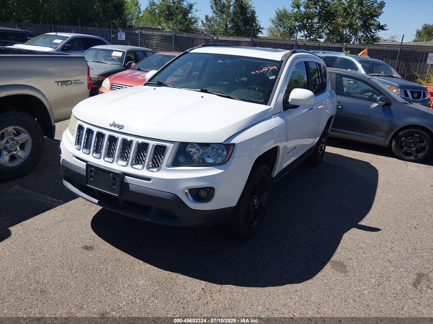 Vin: 1c4njdeb2fd396261, lot: 46100747, jeep compass high altitude edition 20152