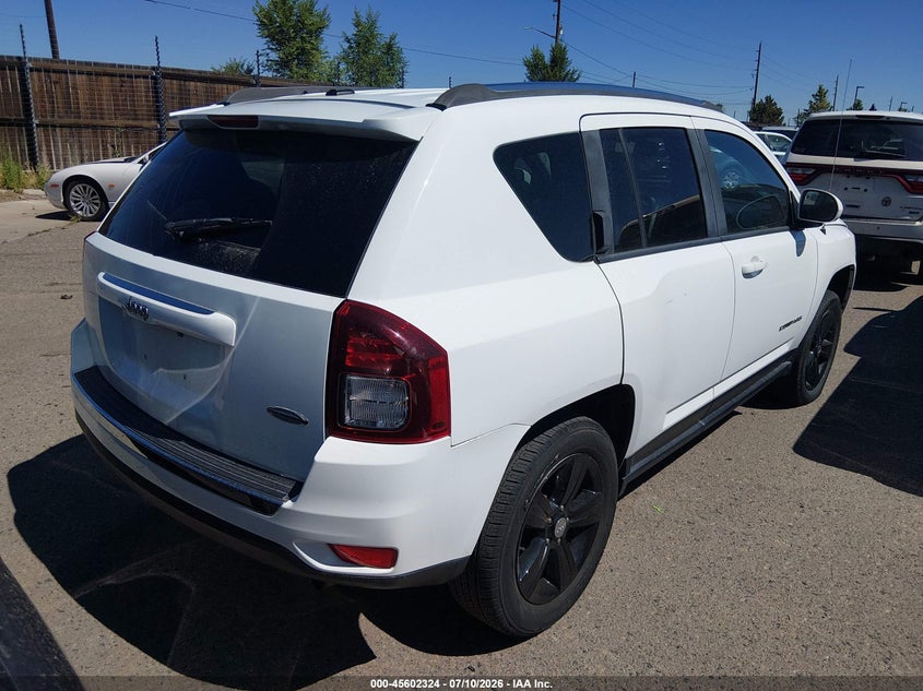 Vin: 1c4njdeb2fd396261, lot: 46100747, jeep compass high altitude edition 20154