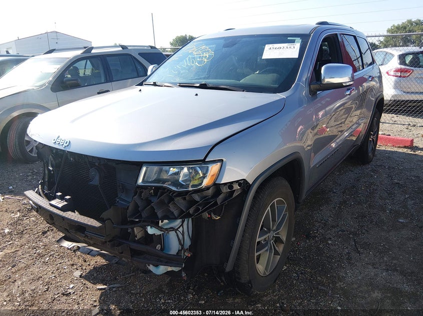 2017 Jeep Grand Cherokee Limited, Front End, IAAI, VIN 1C4RJFBG7HC787251 — photo 2