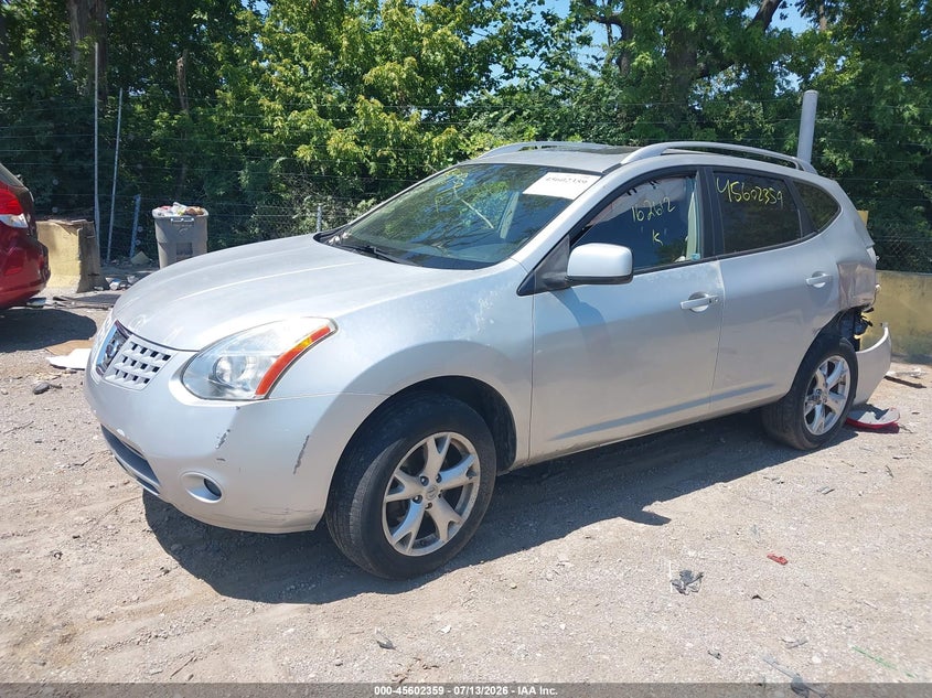 2009 Nissan Rogue Sl, Удар сзади, IAAI, VIN JN8AS58V29W162612 — фото 2