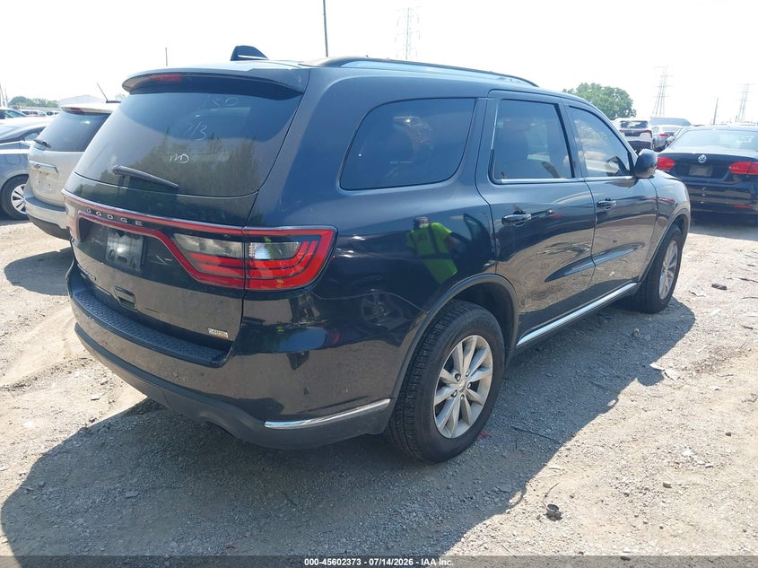 Vin: 1c4rdjag3fc245511, lot: 46100797, dodge durango sxt 20154