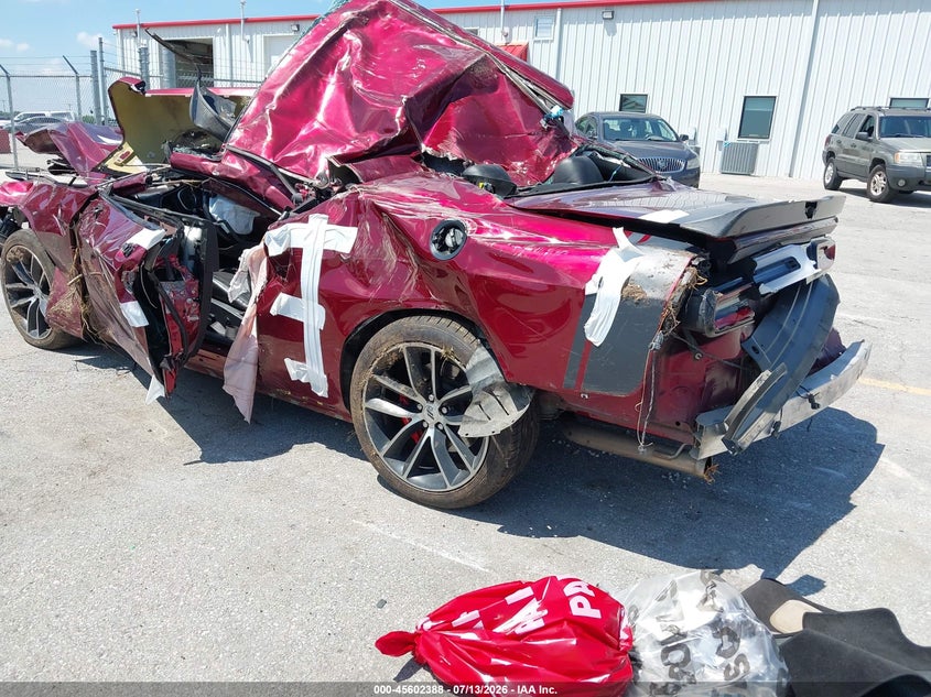 Vin: 2c3cdzfj1jh303117, lot: 46100811, dodge challenger r/t scat pack 20183