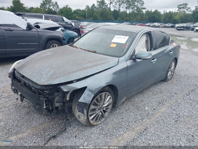 2020 INFINITI Q50 auction photo 2
