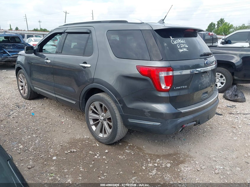 Vin: 1fm5k7f84kga16181, lot: 46100830, ford explorer limited 20193