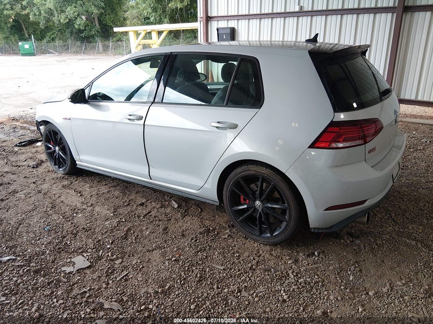 Vin: 3vw5t7au3mm011677, lot: 46100849, volkswagen golf gti 2.0t autobahn/2.0t s/2.0t se 20213